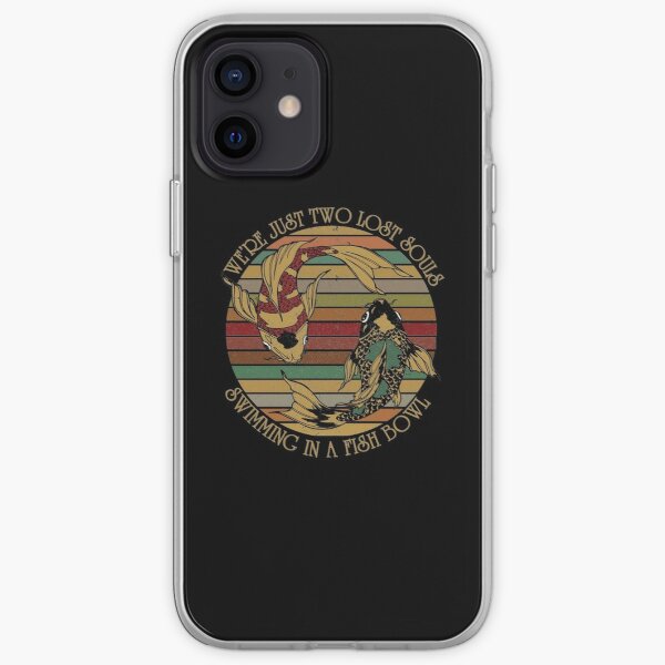We're just two lost souls swimming in a fish bowl iPhone Soft Case RB0909 product Offical Dark Souls Merch