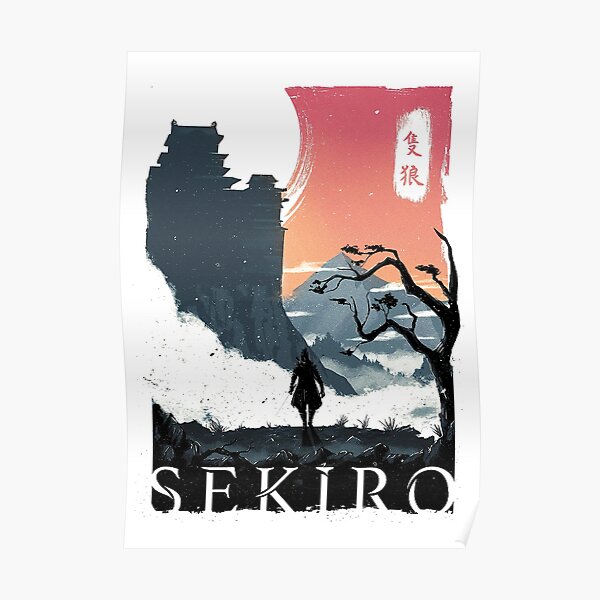 Sekiro Lone Wolf Poster RB0909 product Offical Dark Souls Merch