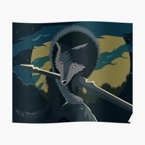 Sản phẩm Sif, the Great Grey Wolf Poster RB0909 Hàng hóa Dark Souls ngoại tuyến