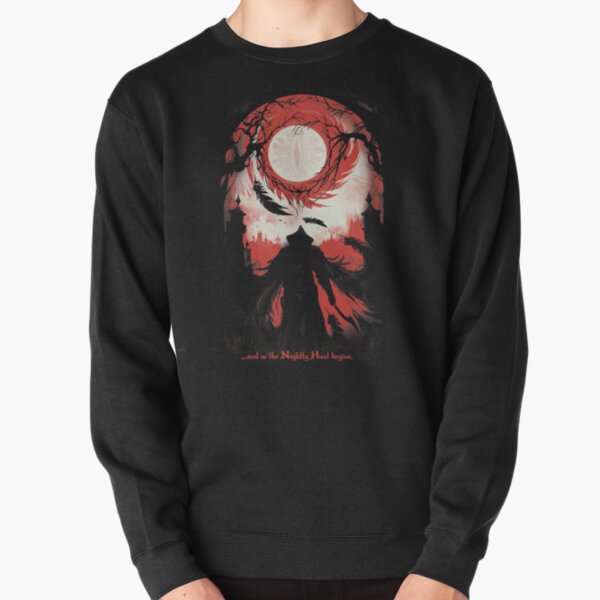 And so the Nightly Hunt begins Pullover Sweatshirt RB0909 product Offical Dark Souls Merch