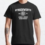 Byrgenwerth College (White Text)  Classic T-Shirt RB0909 product Offical Dark Souls Merch