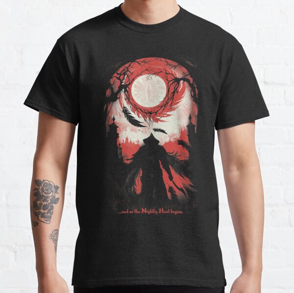 And so the Nightly Hunt begins Classic T-Shirt RB0909 product Offical Dark Souls Merch