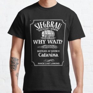 Siegbrau Whisky - white Classic T-Shirt RB0909 product Offical Dark Souls Merch