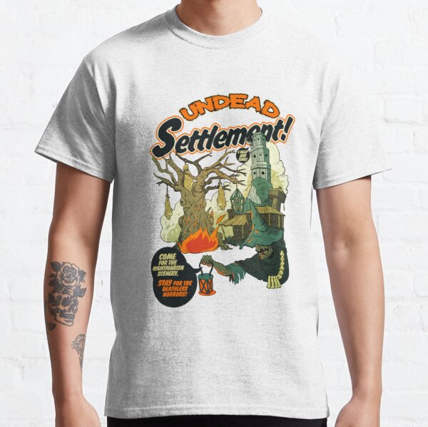 Undead Settlement Classic T-Shirt RB0909 product Offical Dark Souls Merch