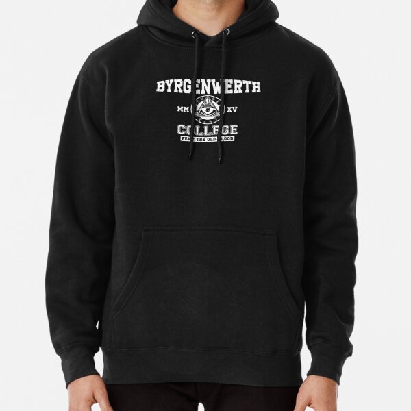 Byrgenwerth College (White Text)  Pullover Hoodie RB0909 product Offical Dark Souls Merch