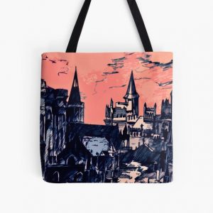 Lothric Castle in a hollow world All Over Print Tote Bag RB0909 product Offical Dark Souls Merch