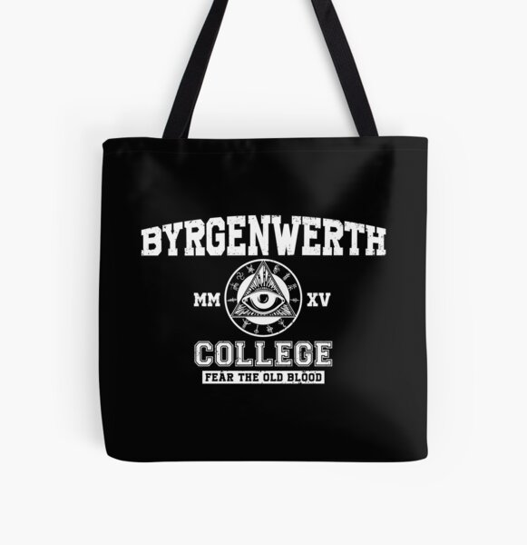 Byrgenwerth College (White Text)  All Over Print Tote Bag RB0909 product Offical Dark Souls Merch