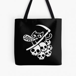 Cat Got Your Soul? II All Over Print Tote Bag RB0909 Sản phẩm Offical Dark Souls Merch