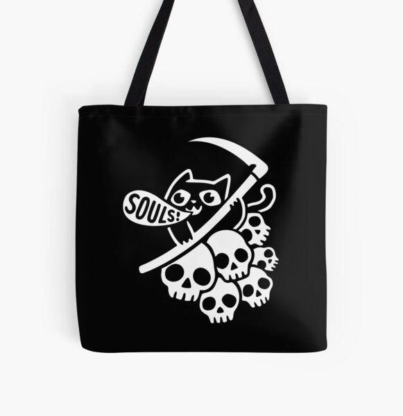 Cat Got Your Soul? II All Over Print Tote Bag RB0909 product Offical Dark Souls Merch