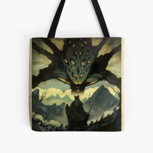 AMYGDALA THE NIGHTMARE FRONTIER All Over Print Tote Bag RB0909 Sản phẩm Offical Dark Souls Merch