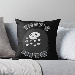 That's Nito (colored text!) Throw Pillow RB0909 product Offical Dark Souls Merch