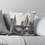 Lothric Castle Throw Pillow RB0909 product Offical Dark Souls Merch