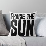 Praise The Sun! Throw Pillow RB0909 product Offical Dark Souls Merch