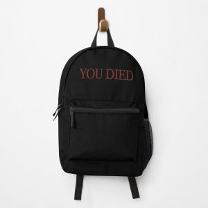 Demon Souls You Died Retro Aaesthetic Game Backpack RB0909 product Offical Dark Souls Merch
