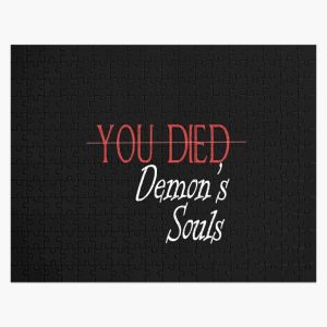 YOU DIED - Demon's Souls Game Jigsaw Puzzle RB0909 product Offical Dark Souls Merch