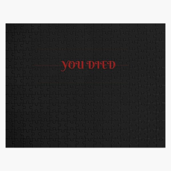 YOU DIED - Demon's Souls Game Jigsaw Puzzle RB0909 product Offical Dark Souls Merch