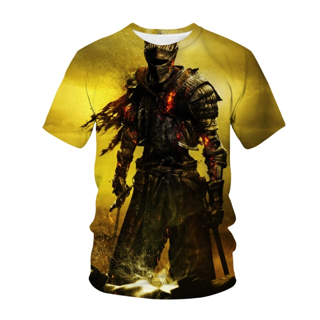 Tshirt Summer Game T Shirt Dark Souls T Shirt 3D Print Streetwear Boys Girls Neutral Fashion 1.jpg 640x640 1 - Dark Souls Shop