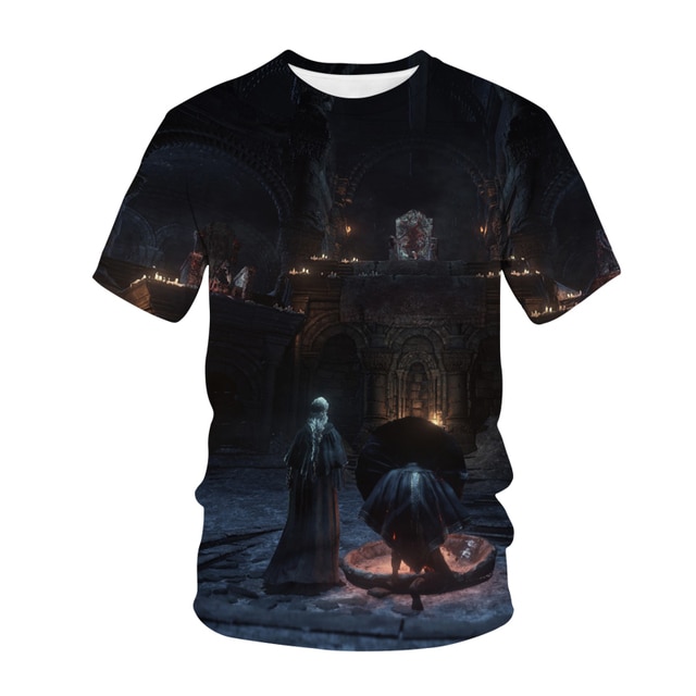Tshirt Summer Game T Shirt Dark Souls T Shirt 3D Print Streetwear Boys Girls Neutral Fashion 10.jpg 640x640 10 - Dark Souls Shop