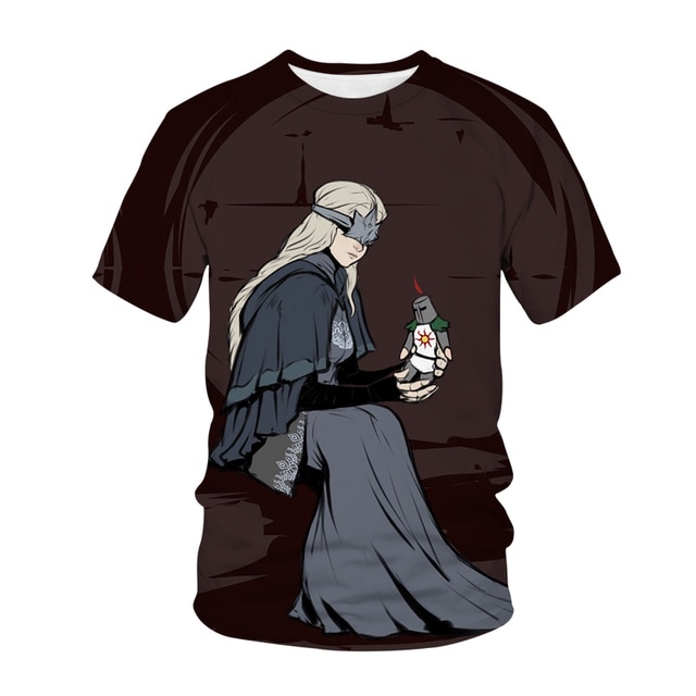 Tshirt Summer Game T Shirt Dark Souls T Shirt 3D Print Streetwear Boys Girls Neutral Fashion 12.jpg 640x640 12 - Dark Souls Shop