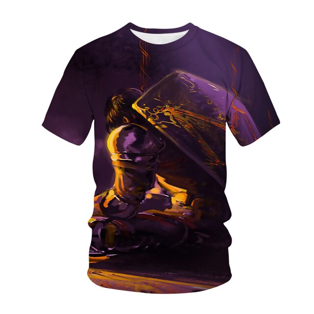 Tshirt Summer Game T Shirt Dark Souls T Shirt 3D Print Streetwear Boys Girls Neutral Fashion 15.jpg 640x640 15 - Dark Souls Shop