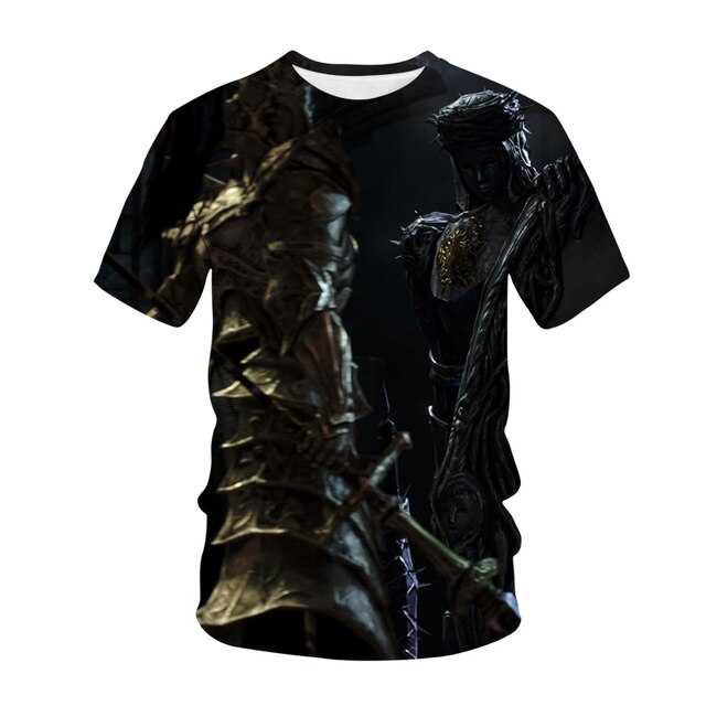 Tshirt Summer Game T Shirt Dark Souls T Shirt 3D Print Streetwear Boys Girls Neutral Fashion 16.jpg 640x640 16 - Dark Souls Shop