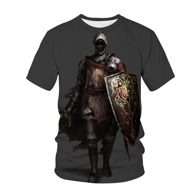 Tshirt Summer Game T Shirt Dark Souls T Shirt 3D Print Streetwear Boys Girls Neutral Fashion 18.jpg 640x640 18 - Dark Souls Shop