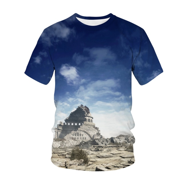 Tshirt Summer Game T Shirt Dark Souls T Shirt 3D Print Streetwear Boys Girls Neutral Fashion 20.jpg 640x640 20 - Dark Souls Shop