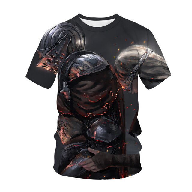 Tshirt Summer Game T Shirt Dark Souls T Shirt 3D Print Streetwear Boys Girls Neutral Fashion 7.jpg 640x640 7 - Dark Souls Shop
